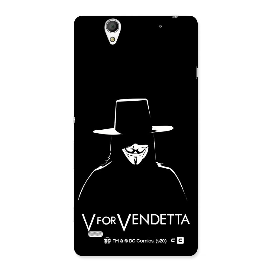 V for Vendetta Minimal Back Case for Sony Xperia C4