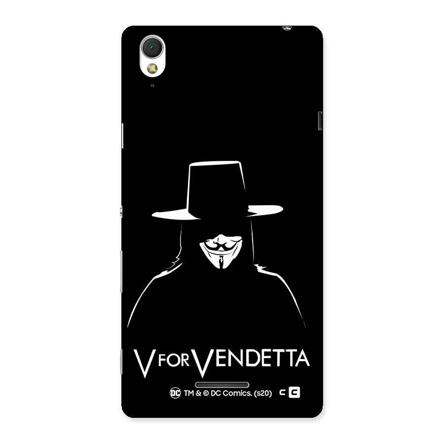 V for Vendetta Minimal Back Case for Sony Xperia T3