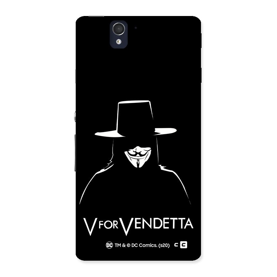 V for Vendetta Minimal Back Case for Sony Xperia Z