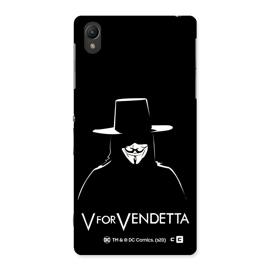 V for Vendetta Minimal Back Case for Sony Xperia Z2