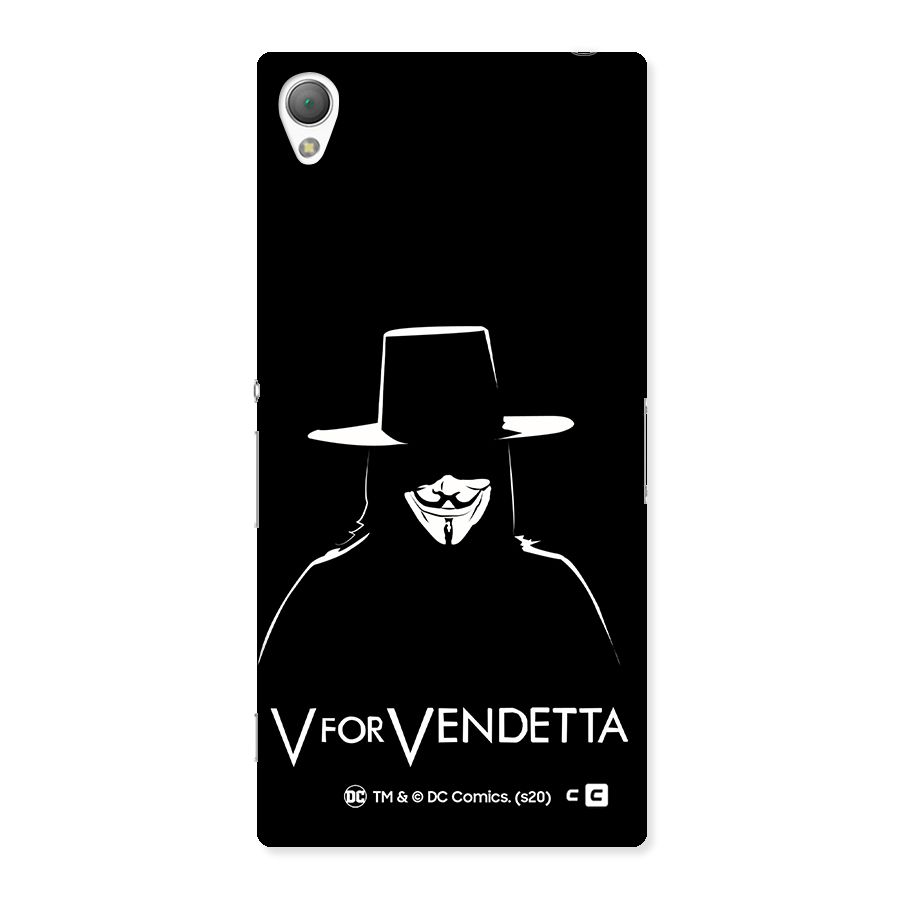 V for Vendetta Minimal Back Case for Sony Xperia Z3