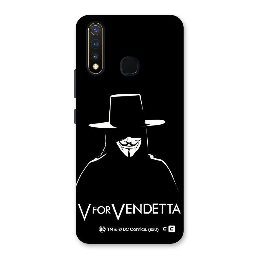 V for Vendetta Minimal Back Case for Vivo U20