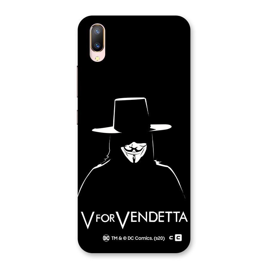 V for Vendetta Minimal Back Case for Vivo V11 Pro