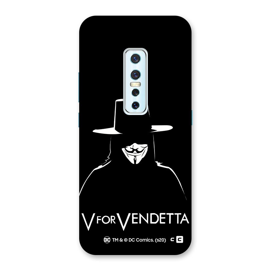 V for Vendetta Minimal Back Case for Vivo V17 Pro