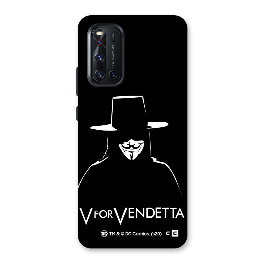 V for Vendetta Minimal Back Case for Vivo V19