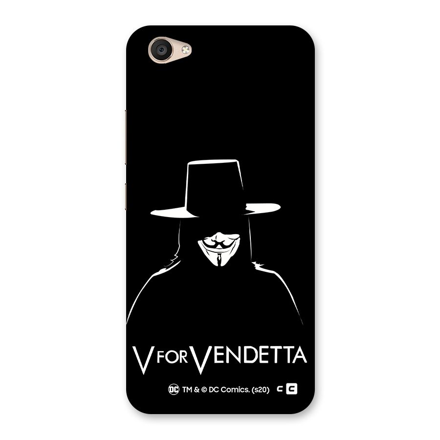 V for Vendetta Minimal Back Case for Vivo V5 Plus