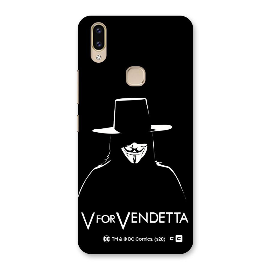 V for Vendetta Minimal Back Case for Vivo V9 Youth