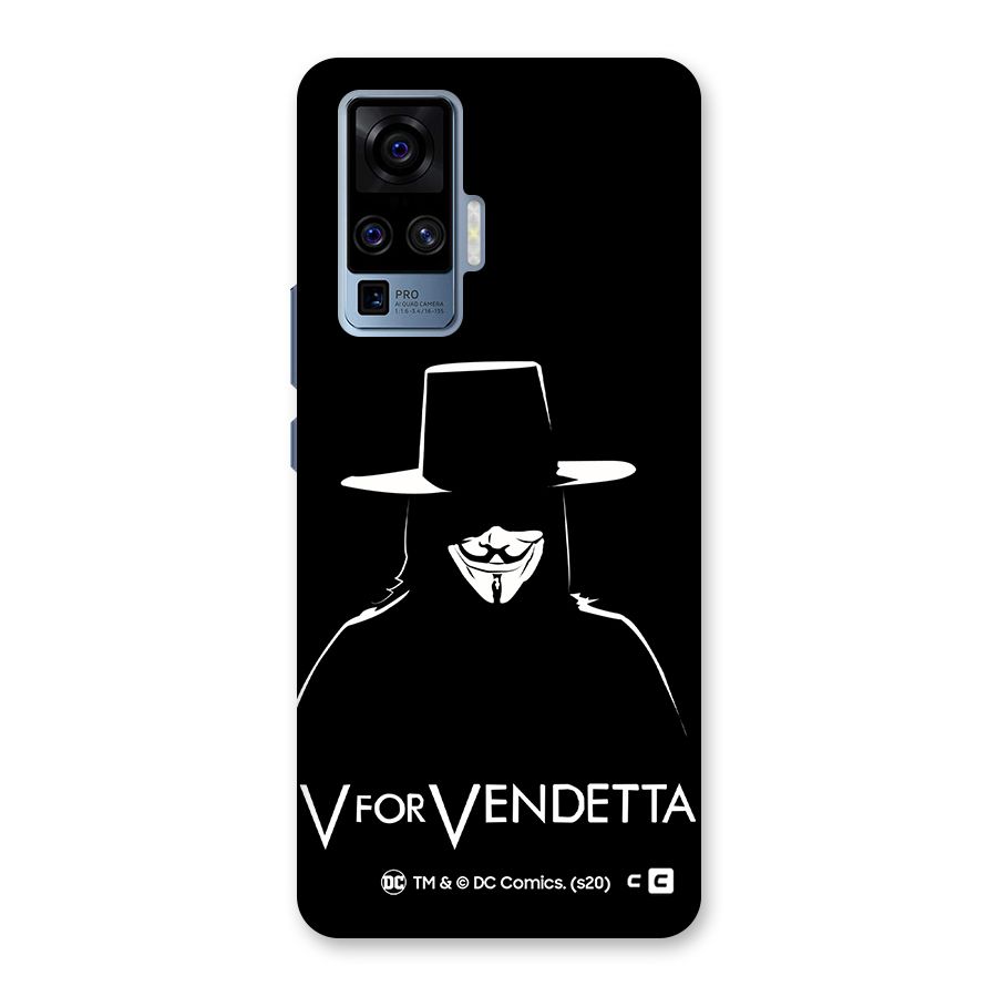 V for Vendetta Minimal Back Case for Vivo X50 Pro