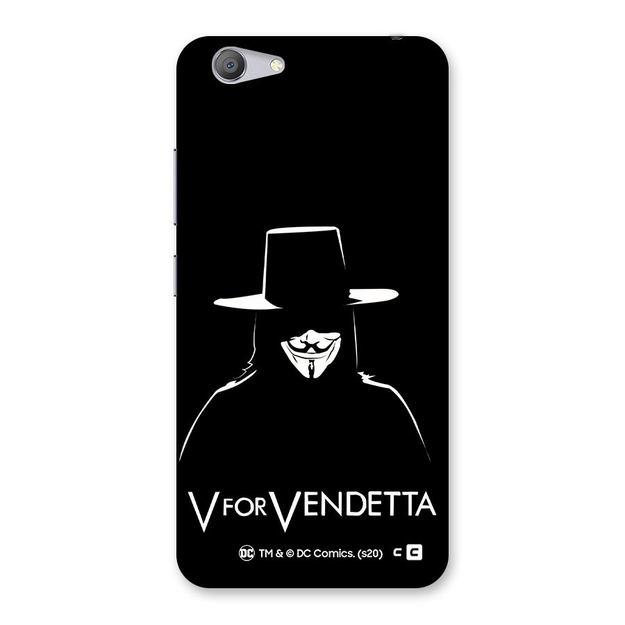 V for Vendetta Minimal Back Case for Vivo Y53