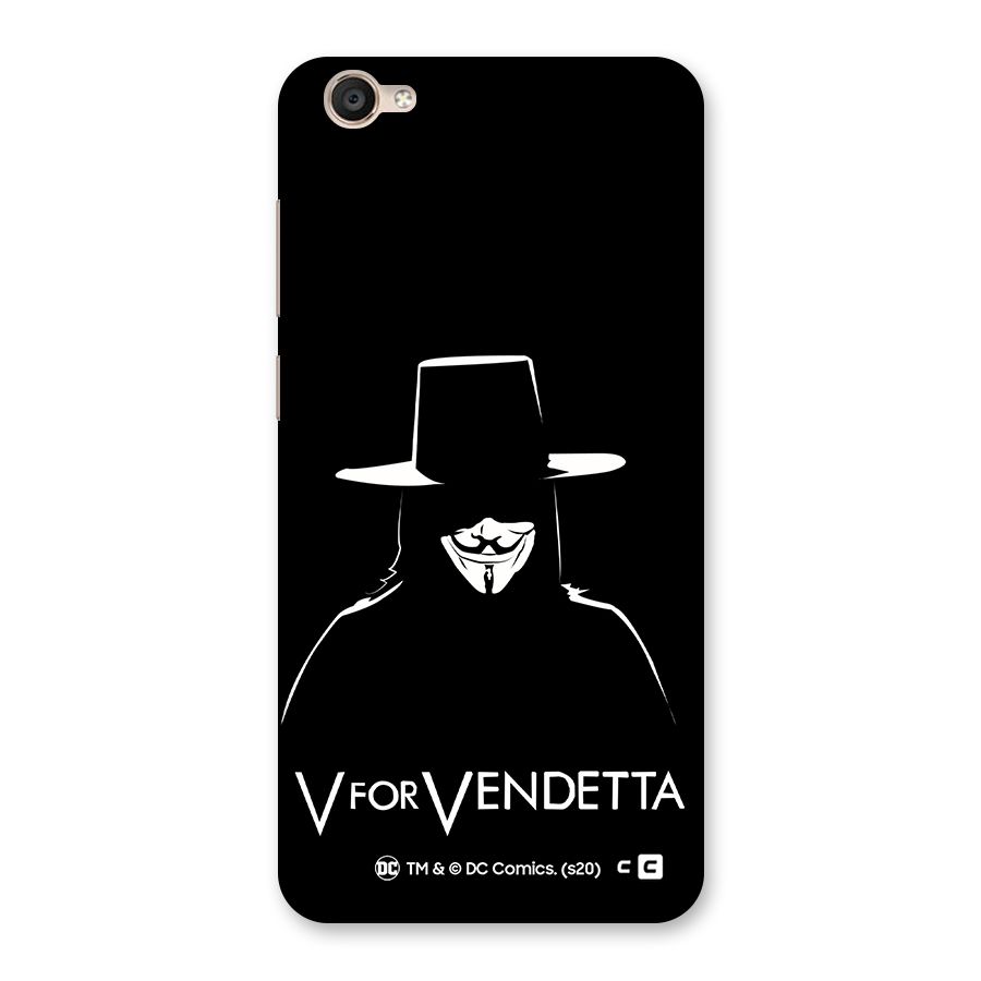 V for Vendetta Minimal Back Case for Vivo Y55L