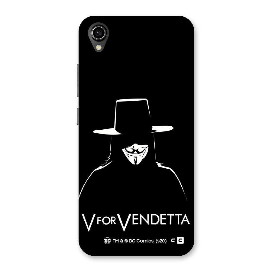 V for Vendetta Minimal Back Case for Vivo Y90