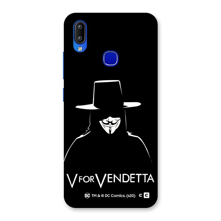 V for Vendetta Minimal Back Case for Vivo Y91