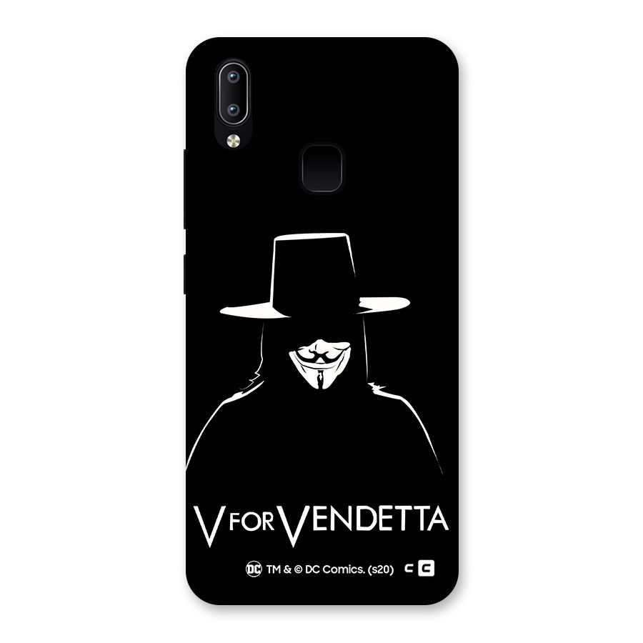 V for Vendetta Minimal Back Case for Vivo Y93