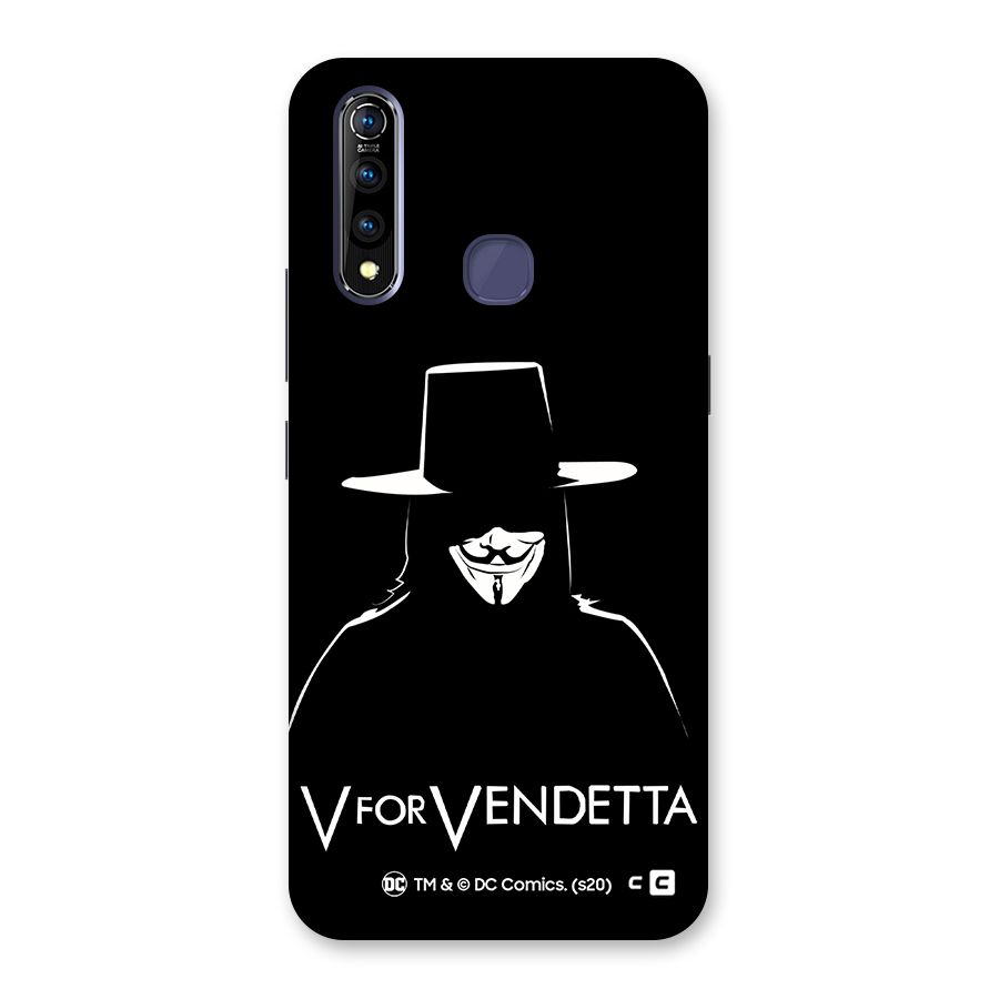 V for Vendetta Minimal Back Case for Vivo Z1 Pro