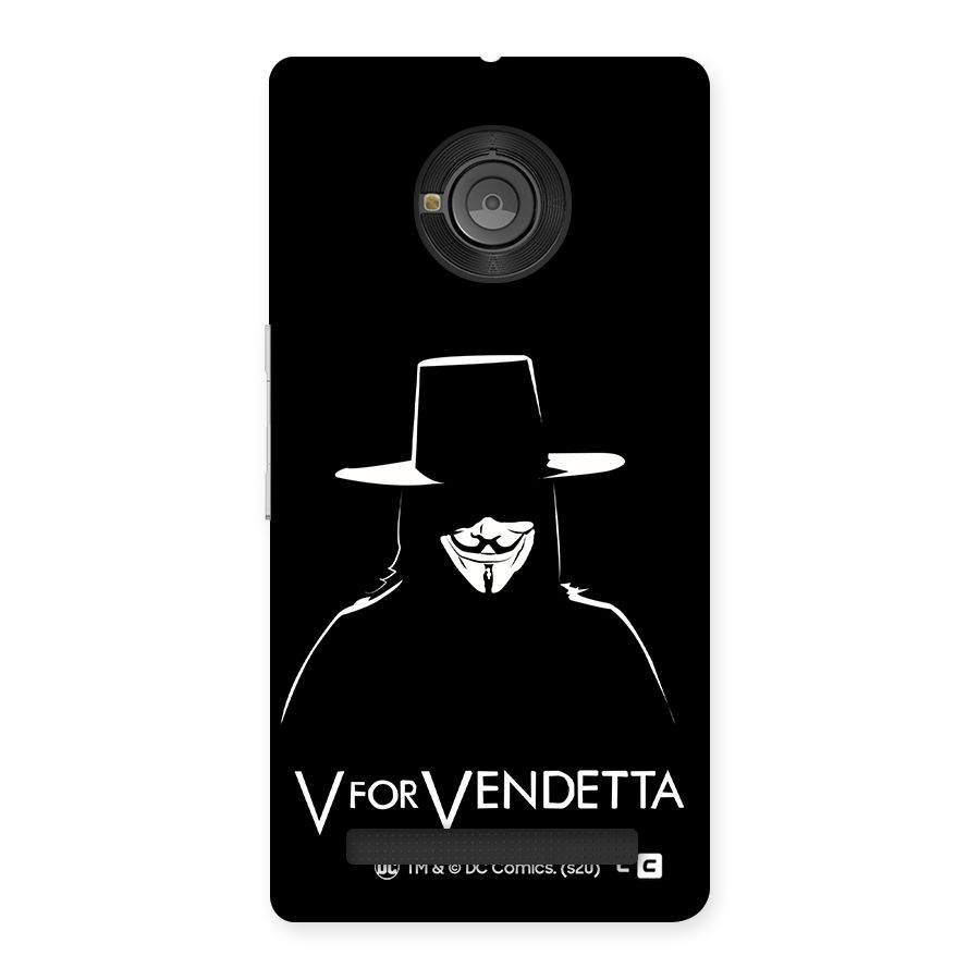V for Vendetta Minimal Back Case for Yu Yuphoria