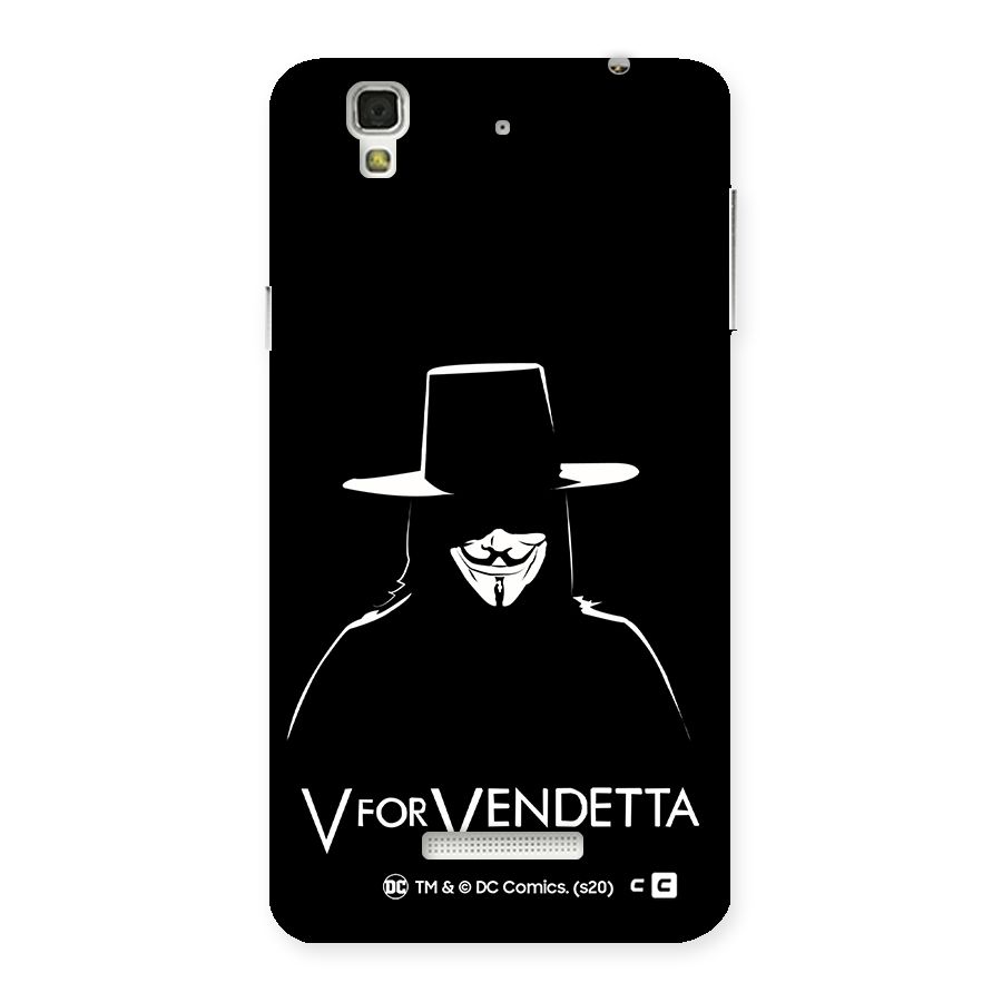 V for Vendetta Minimal Back Case for Yu Yureka