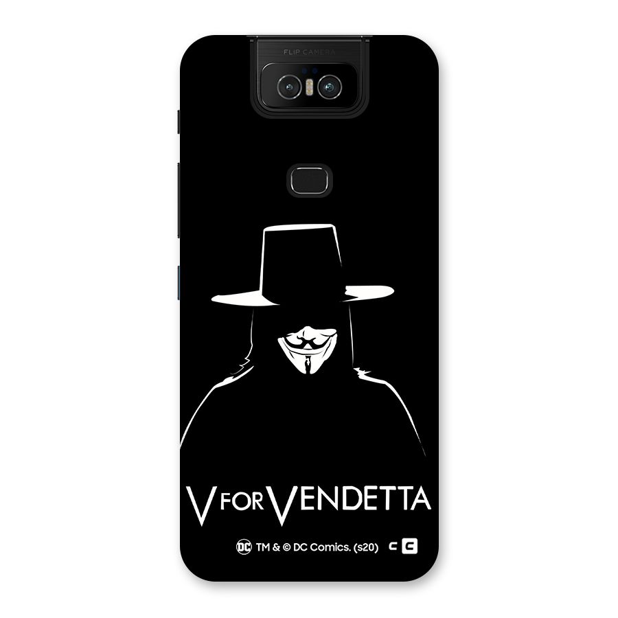 V for Vendetta Minimal Back Case for Zenfone 6z
