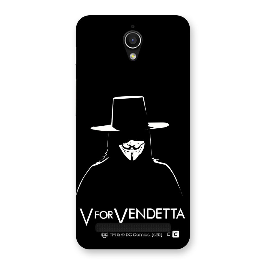 V for Vendetta Minimal Back Case for Zenfone Go