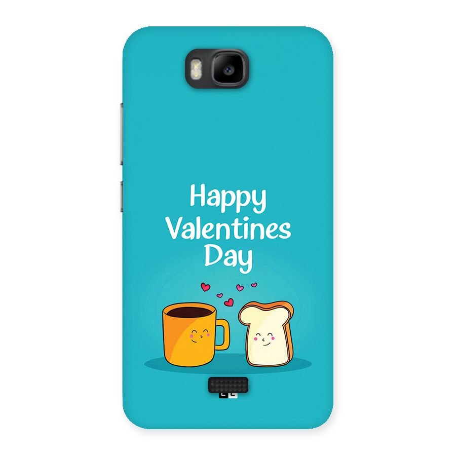 Valentine Proposal Back Case for Honor Bee