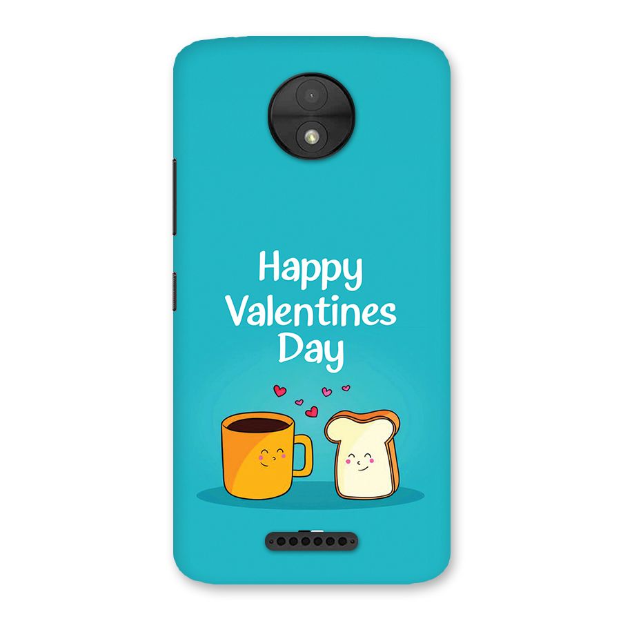 Valentine Proposal Back Case for Moto C