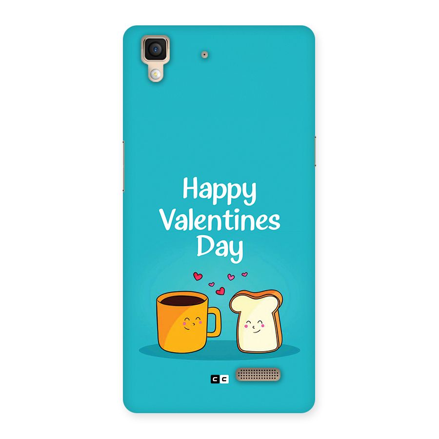 Valentine Proposal Back Case for Oppo R7