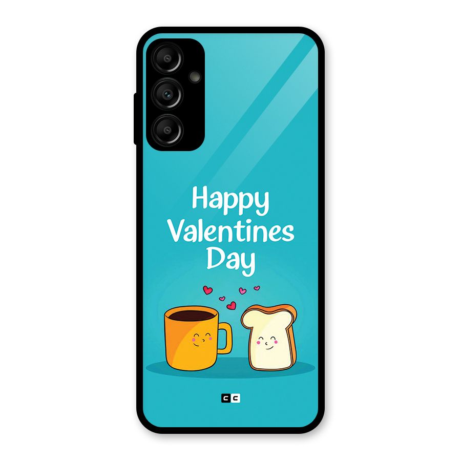 Valentine Proposal Glass Back Case for Galaxy A14 5G
