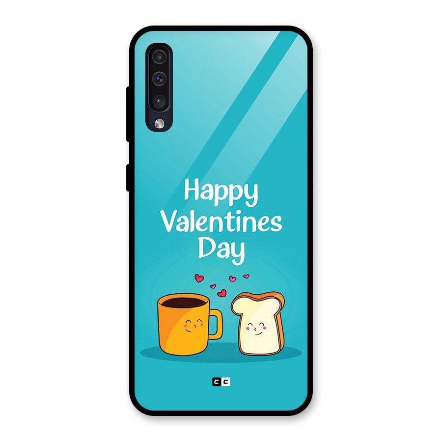 Valentine Proposal Glass Back Case for Galaxy A50s