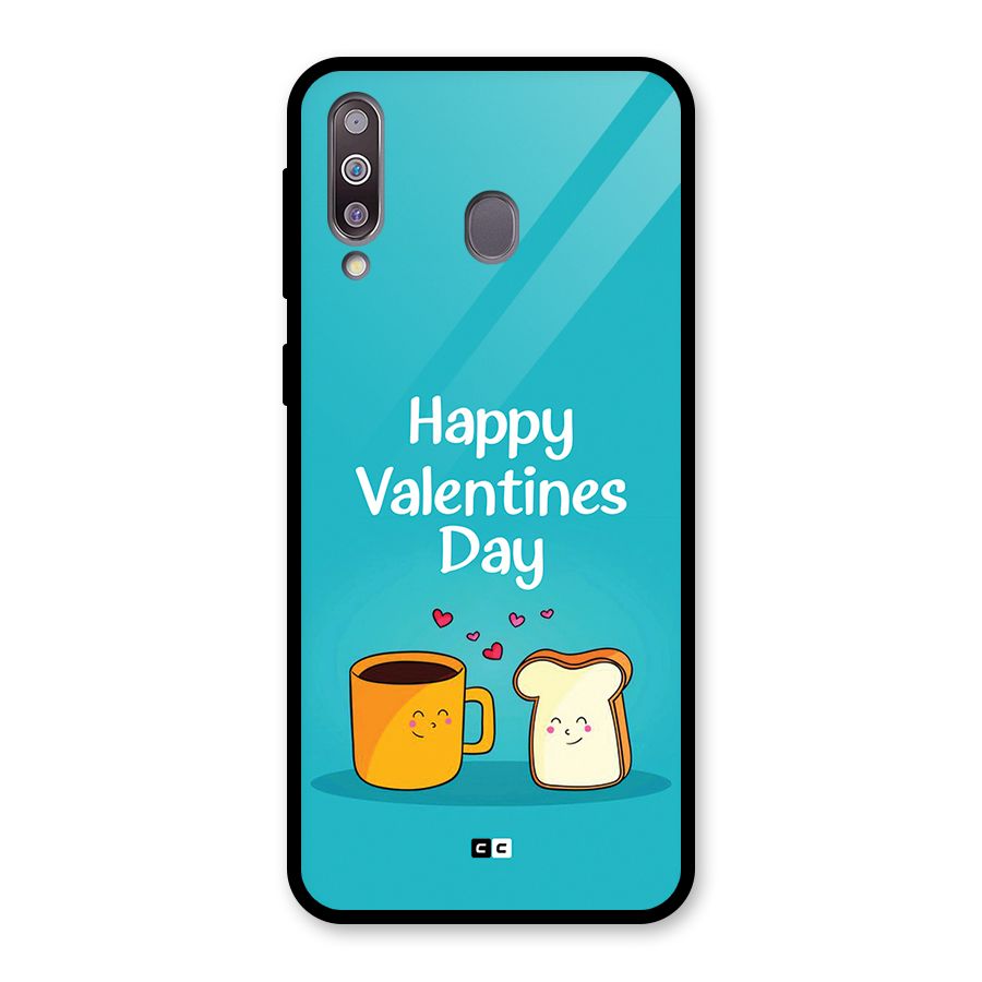 Valentine Proposal Glass Back Case for Galaxy M30