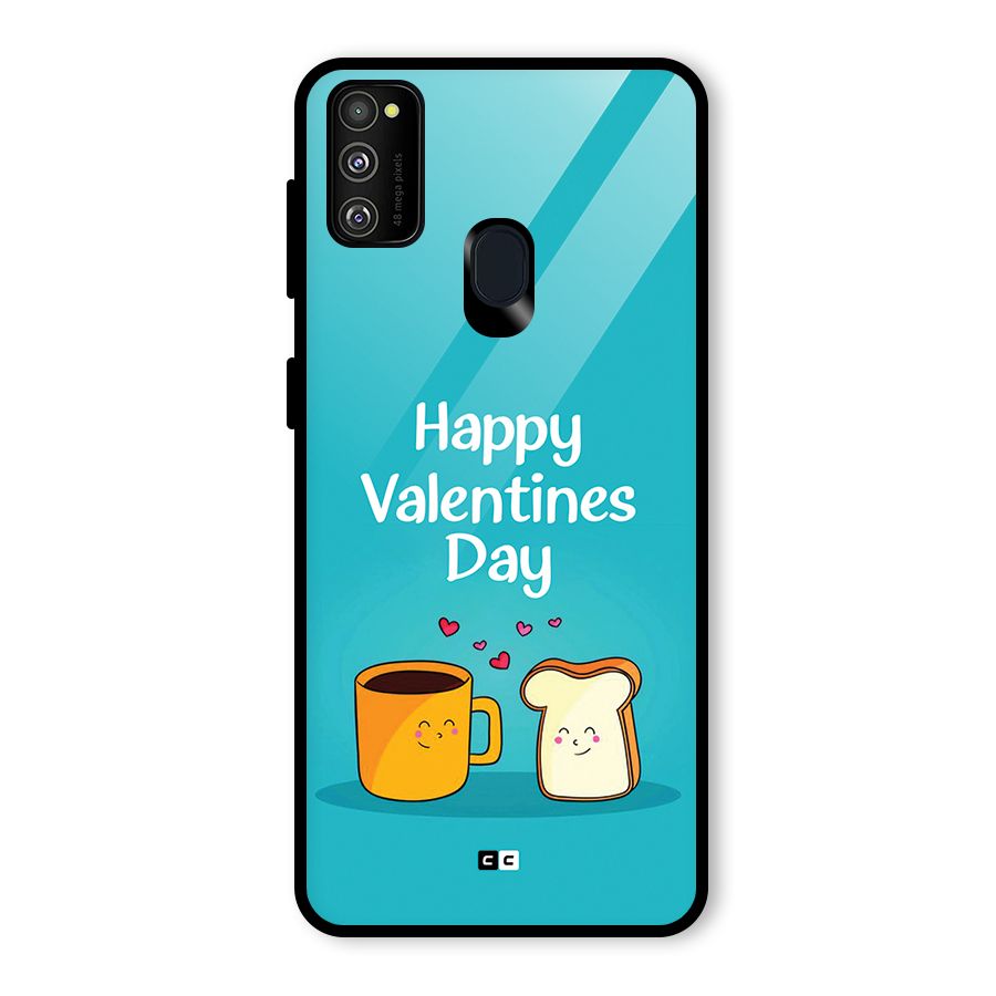 Valentine Proposal Glass Back Case for Galaxy M30s