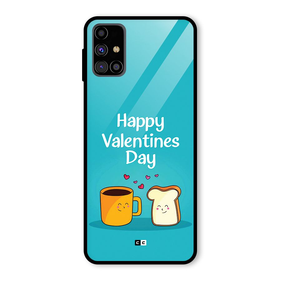 Valentine Proposal Glass Back Case for Galaxy M31s