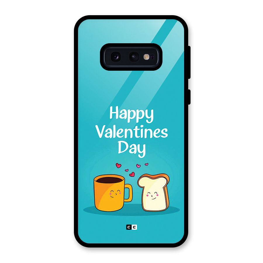 Valentine Proposal Glass Back Case for Galaxy S10e