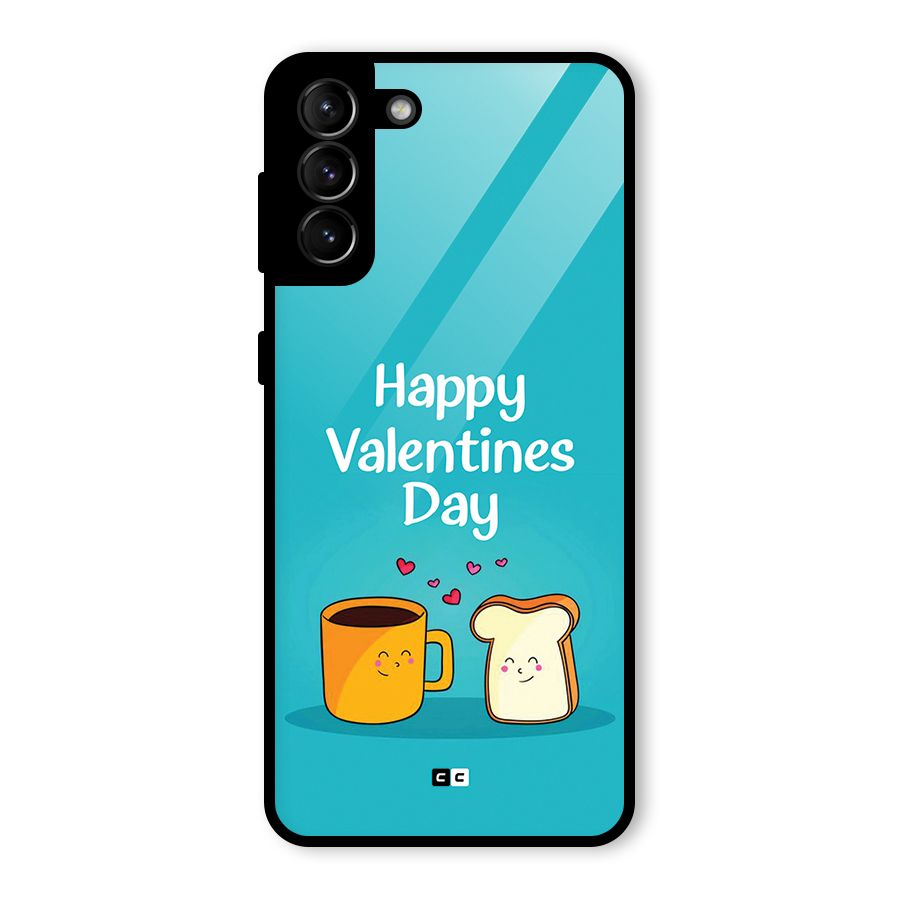 Valentine Proposal Glass Back Case for Galaxy S21 Plus