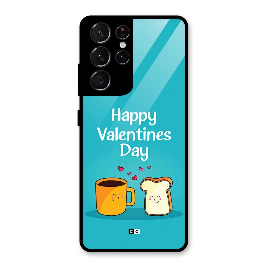 Valentine Proposal Glass Back Case for Galaxy S21 Ultra 5G