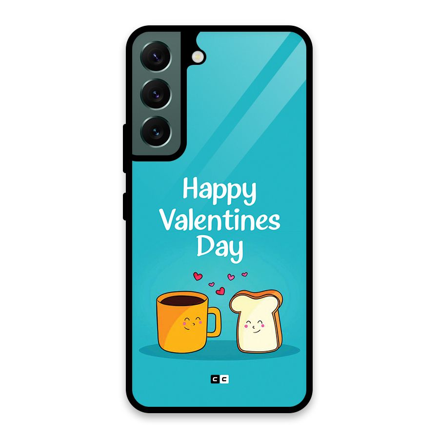 Valentine Proposal Glass Back Case for Galaxy S22 5G
