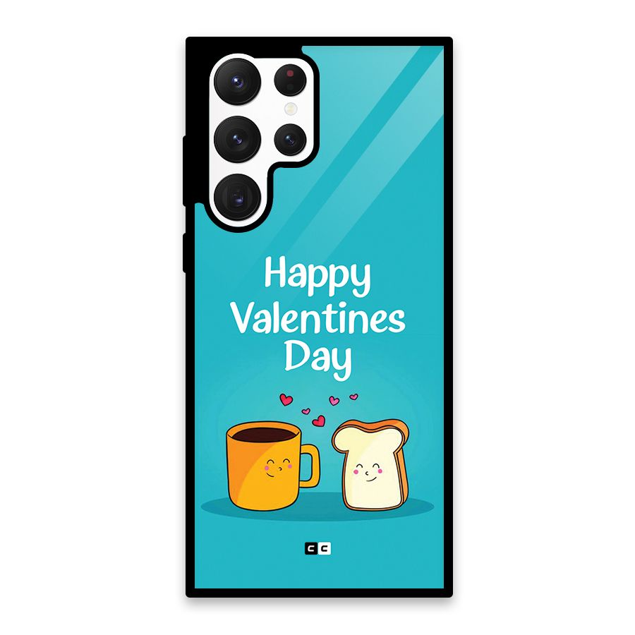 Valentine Proposal Glass Back Case for Galaxy S22 Ultra 5G