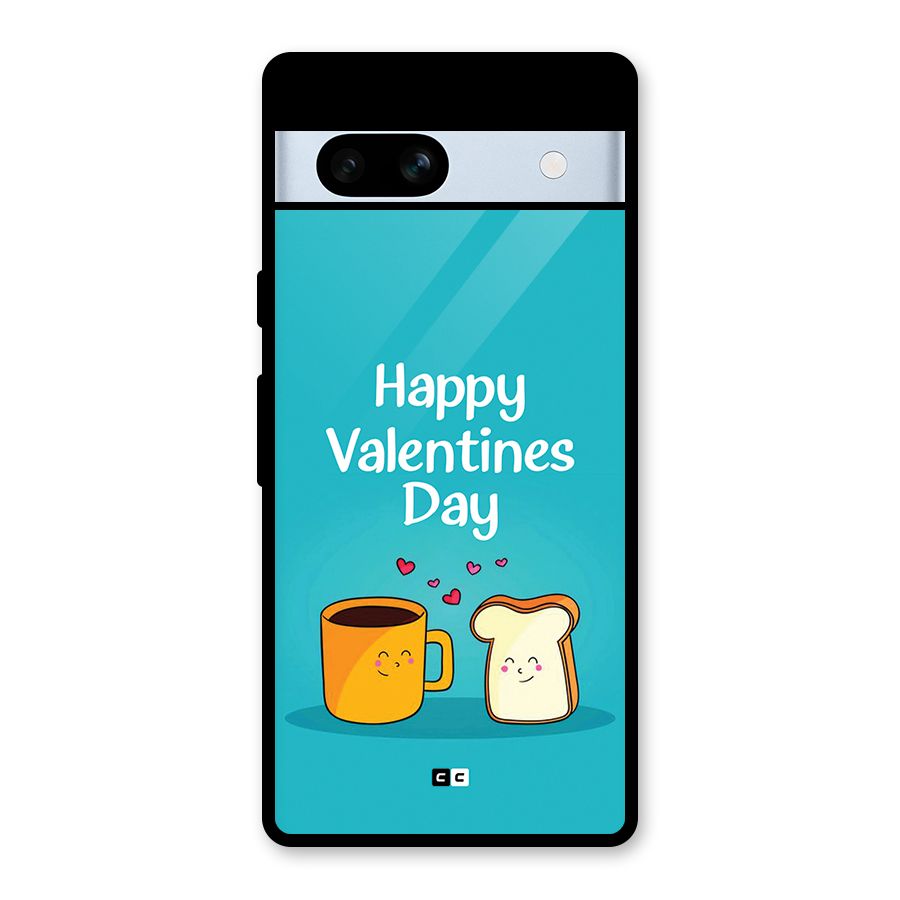 Valentine Proposal Glass Back Case for Google Pixel 7a