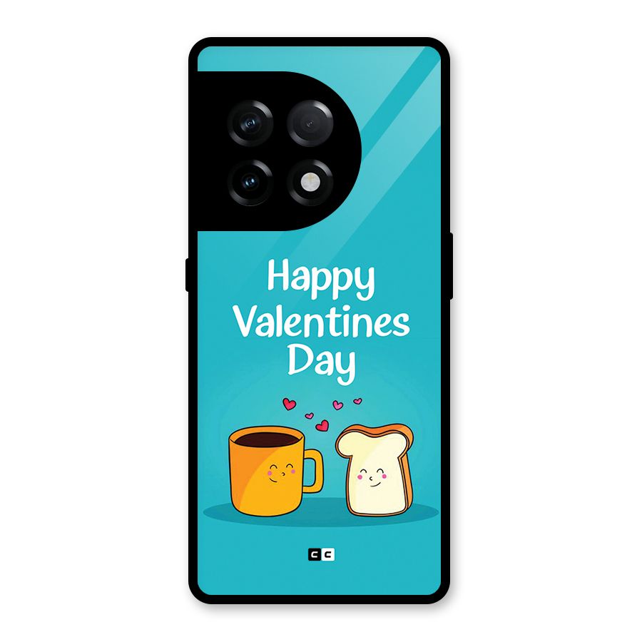Valentine Proposal Glass Back Case for OnePlus 11R