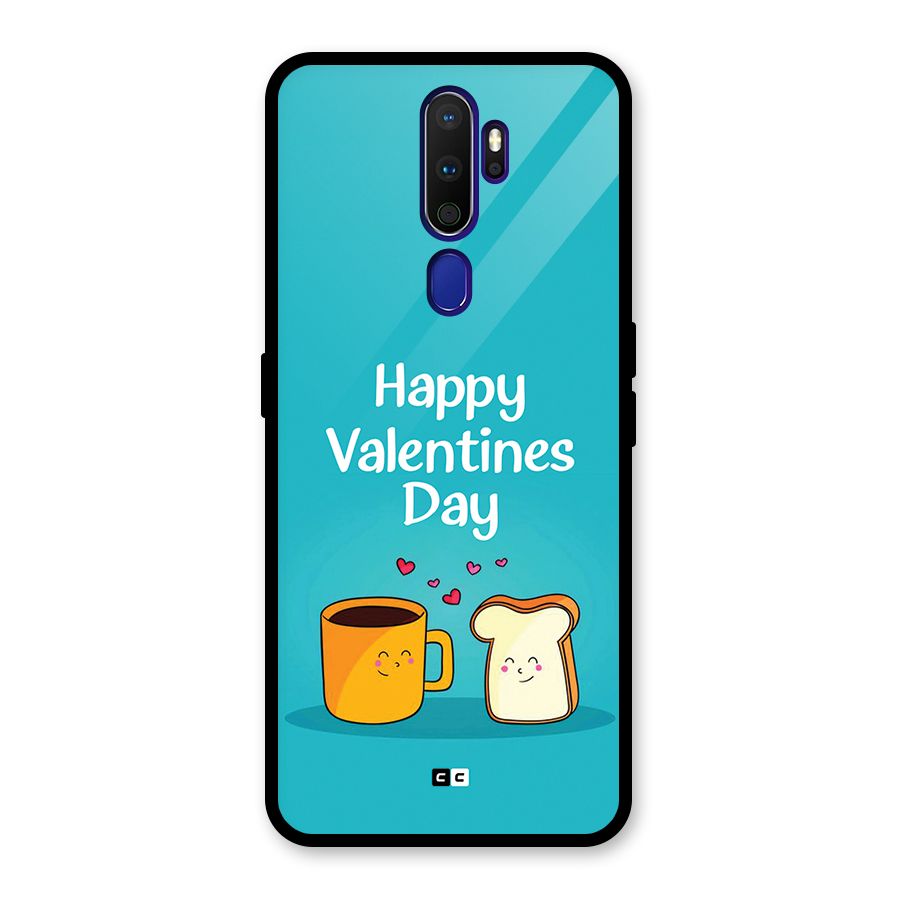 Valentine Proposal Glass Back Case for Oppo A9 (2020)