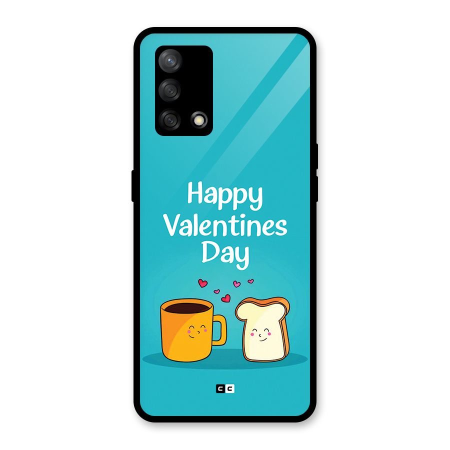 Valentine Proposal Glass Back Case for Oppo F19s