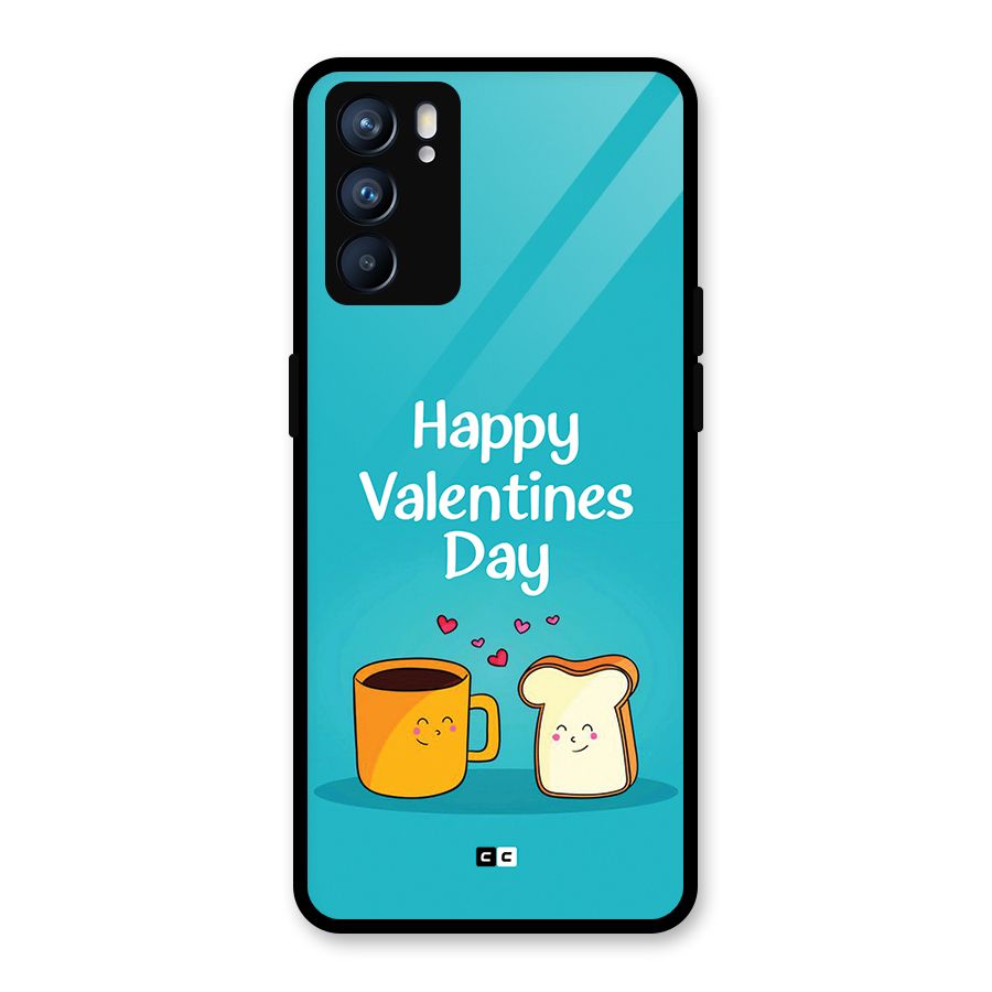 Valentine Proposal Glass Back Case for Oppo Reno6 5G