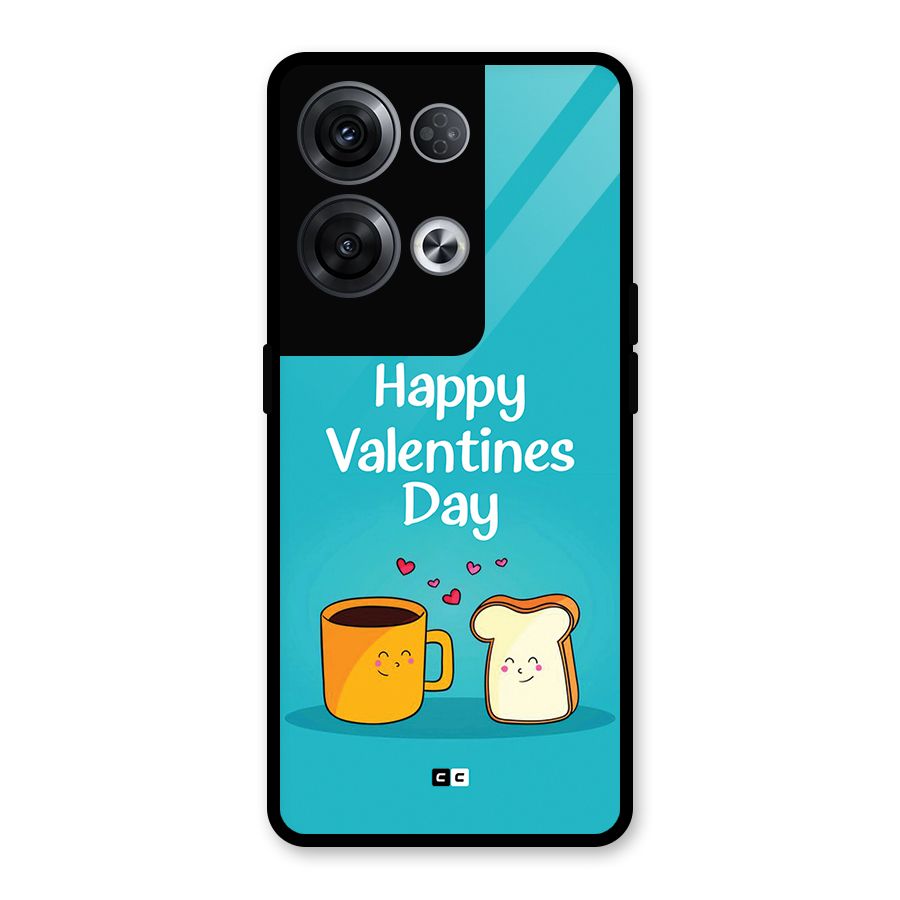 Valentine Proposal Glass Back Case for Oppo Reno8 Pro 5G
