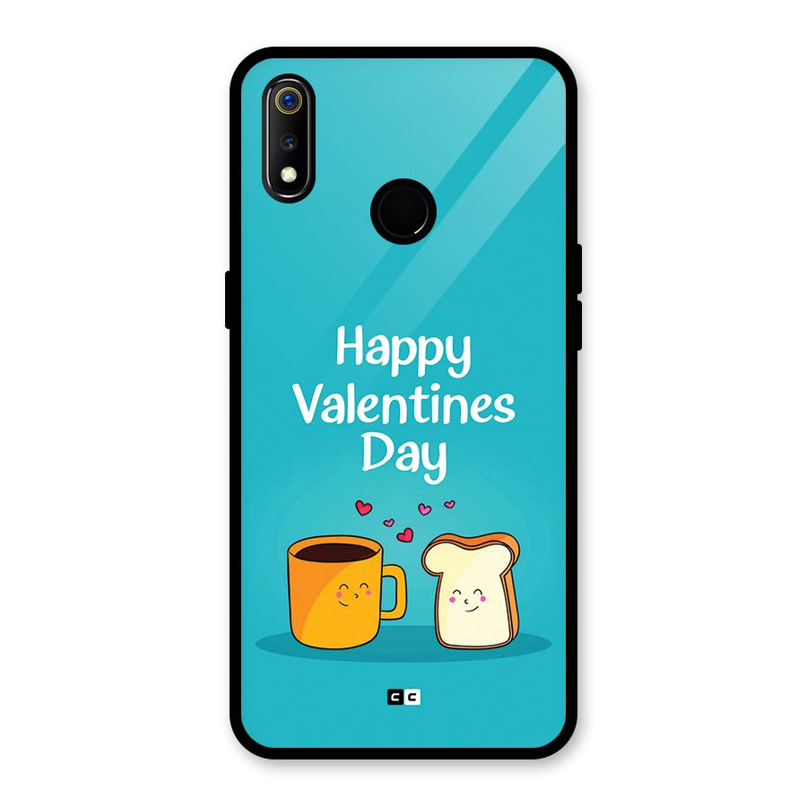 Valentine Proposal Glass Back Case for Realme 3i
