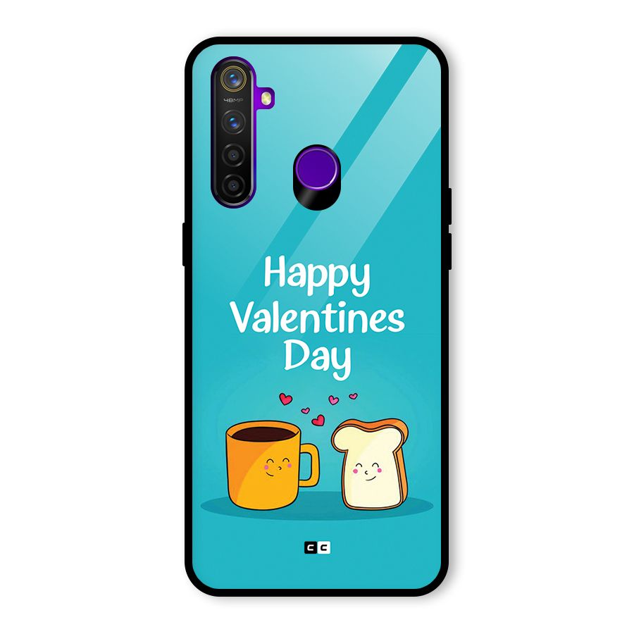 Valentine Proposal Glass Back Case for Realme 5 Pro