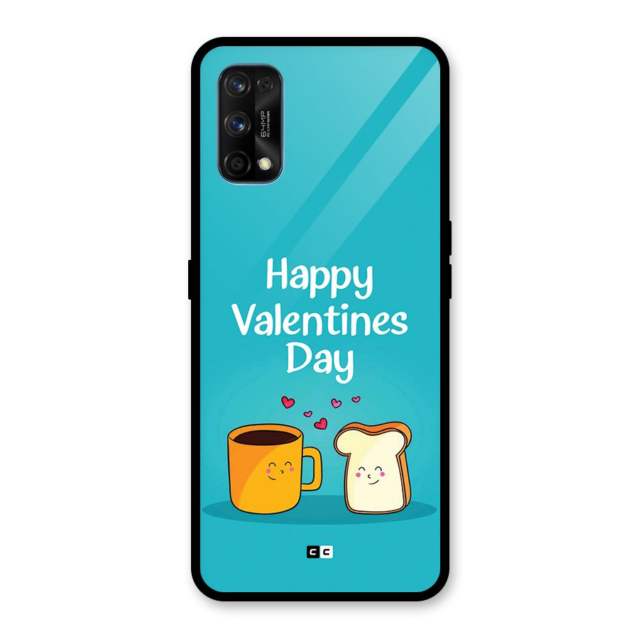 Valentine Proposal Glass Back Case for Realme 7 Pro