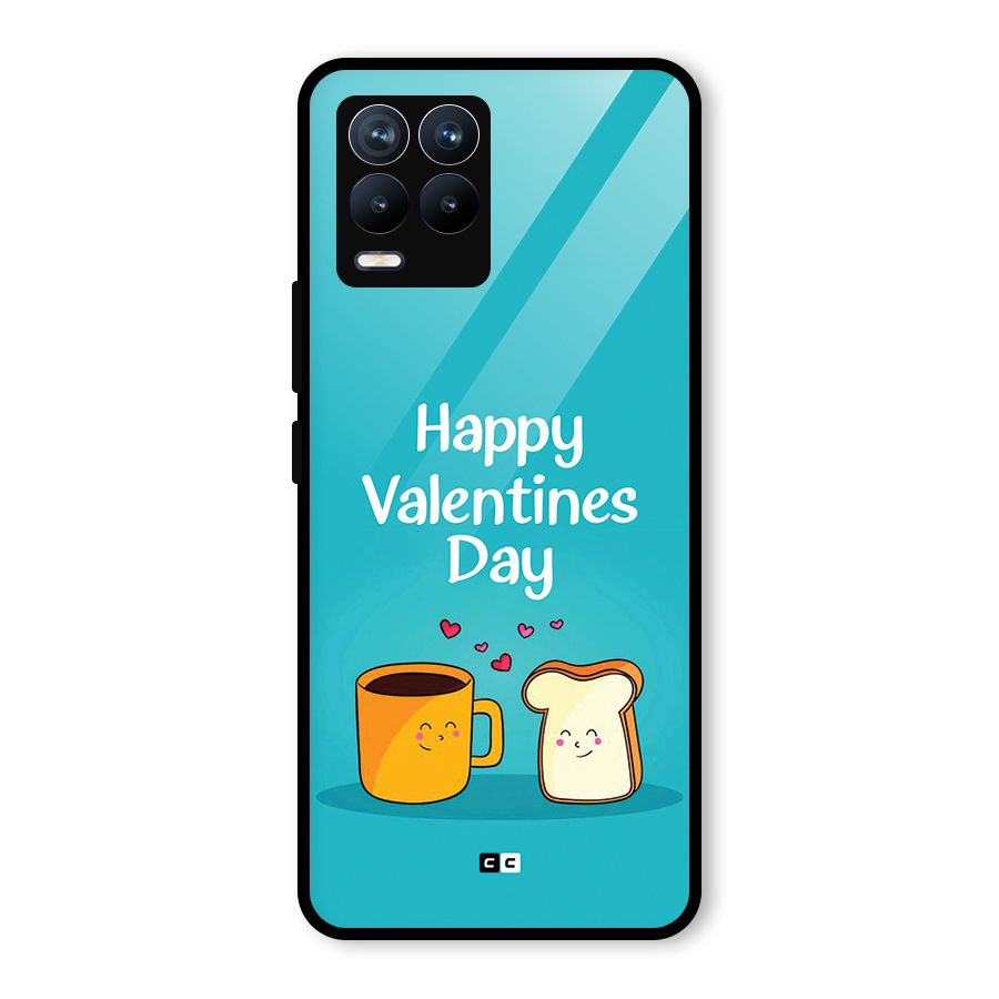 Valentine Proposal Glass Back Case for Realme 8