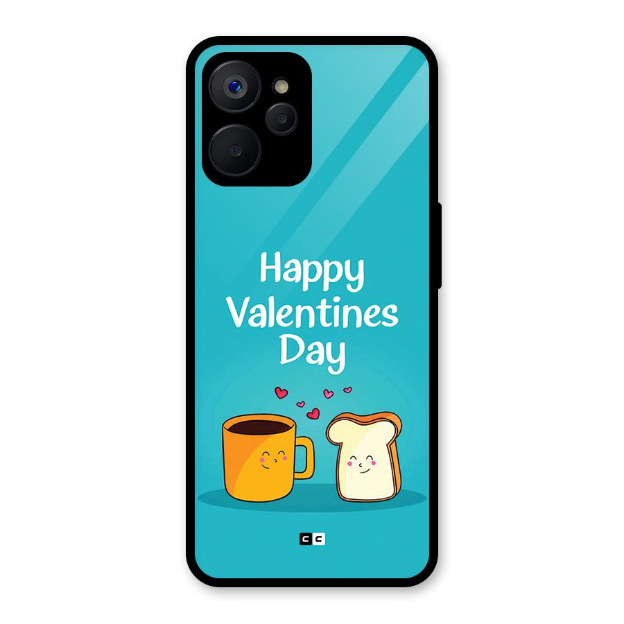 Valentine Proposal Glass Back Case for Realme 9i 5G