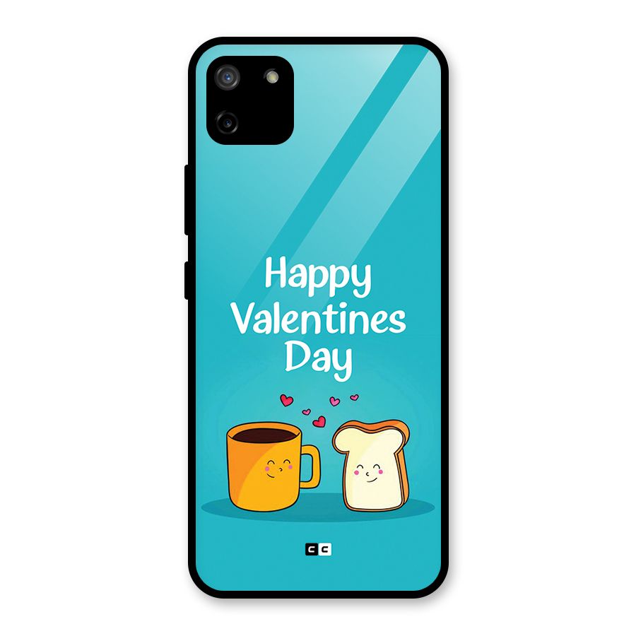Valentine Proposal Glass Back Case for Realme C11