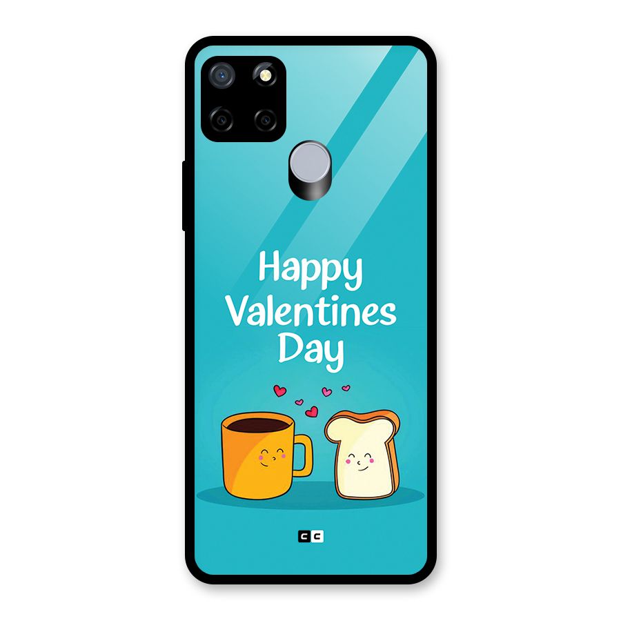 Valentine Proposal Glass Back Case for Realme Narzo 20
