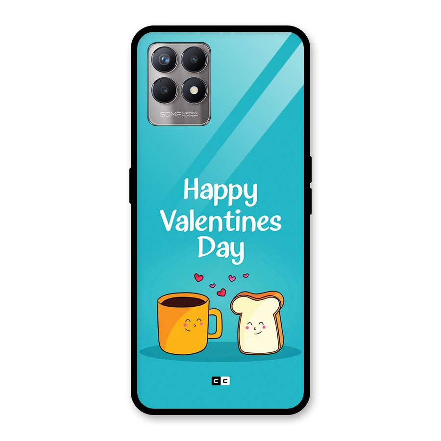 Valentine Proposal Glass Back Case for Realme Narzo 50