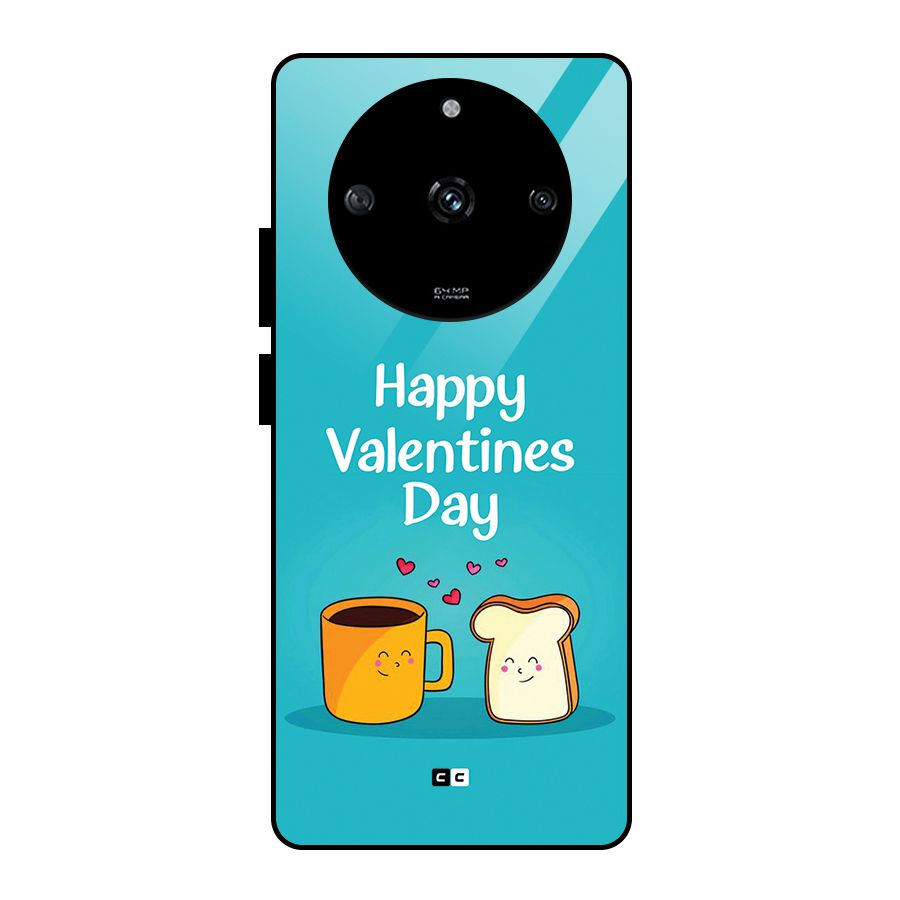 Valentine Proposal Glass Back Case for Realme Narzo 60 5G